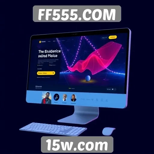 Interface e usabilidade do site FF555.COM