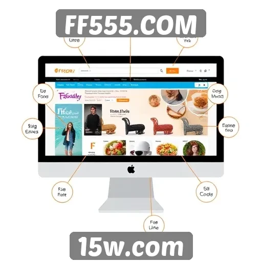 Revisão da experiência do usuário no FF555.COM
